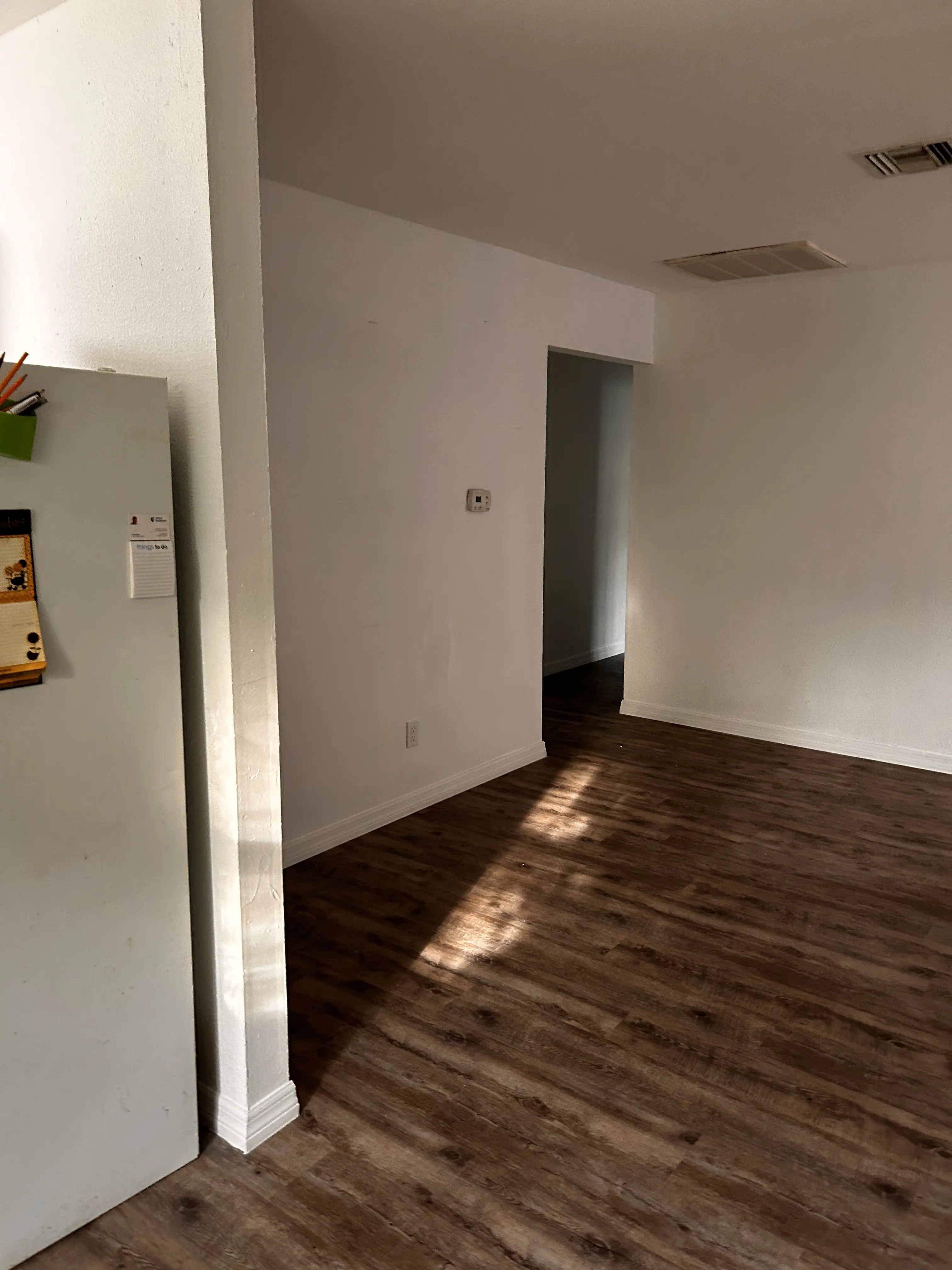 Vinyl flooring installation